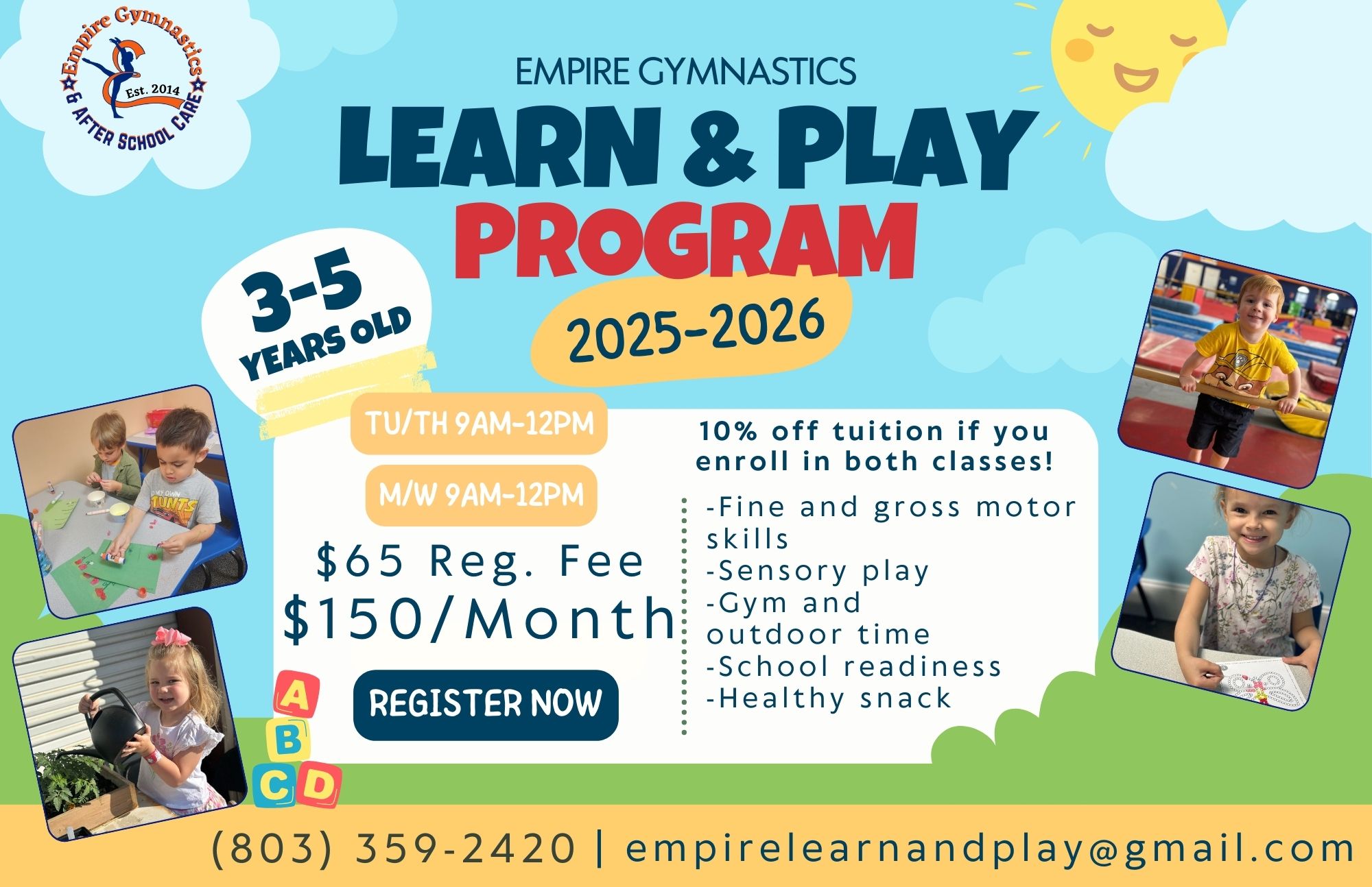 Empire Gymnastics After School Care